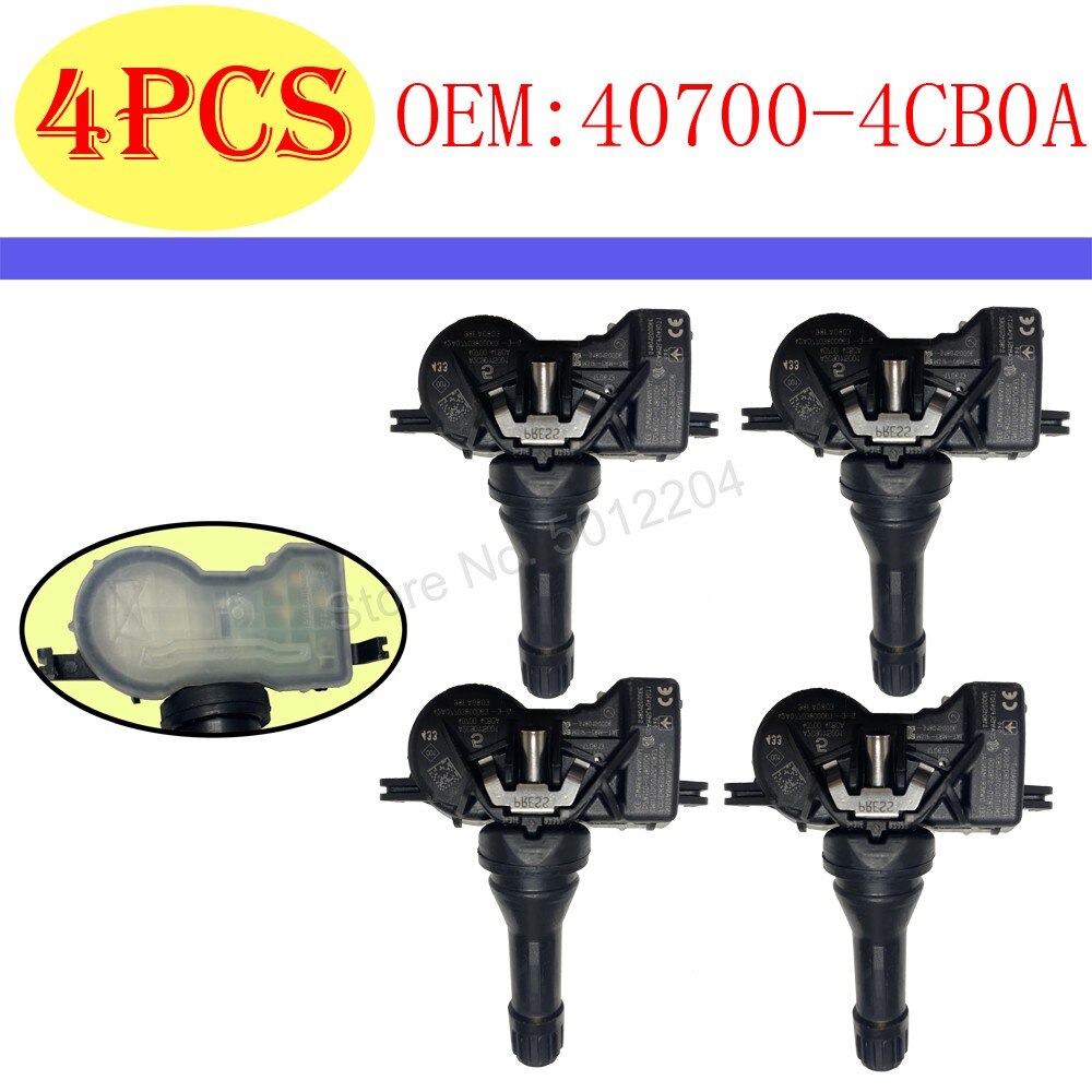 4 407004 CB0A 40700-4CB0A 2016 2017 Nissan Armada For Nissan qashqai j11 TPMS  Ÿ̾ з  433MHZ